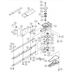 Hitachi Spare Parts for Engine Hedge Trimmer CH78ED