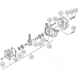 Hitachi Spare Parts for Engine Hedge Trimmer CH78ED
