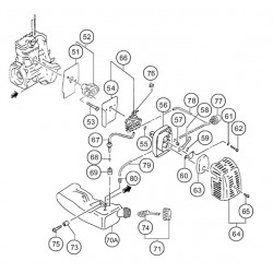 Ricambi Hitachi per Tosasiepe CH78ED