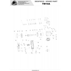 Stayer Spare Parts for Percussion Drill TM10A