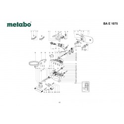 Metabo Spare Parts for Belt Sander BA E 1075