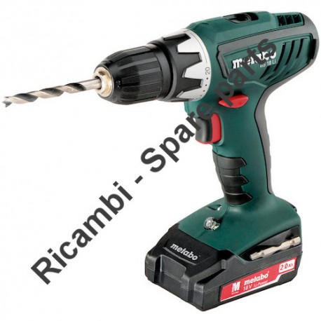 Metabo Spare Parts for Cordless Drill BS 18 Li