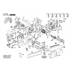 Bosch Spare Parts for Electric Saw GKE 35 BC