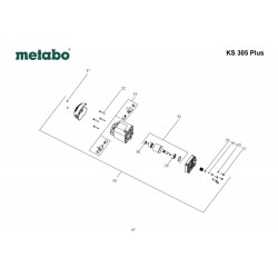 Metabo Spare Parts for Mitre Saw KS 305 Plus