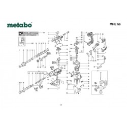 Ricambi Metabo per Martello Combinato MHE 56