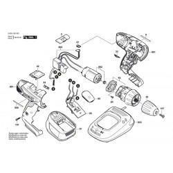 Bosch Spare Parts for Cordless Drill PSR 18 LI-2