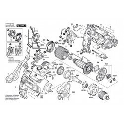 Bosch Spare Parts for Percussion Drills PSB 1000 RCA