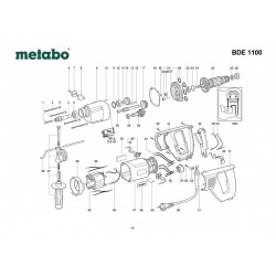 Ricambi Metabo per Trapano BDE 1100