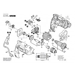 Ricambi Bosch per Trapano a Percussione PSB 550 RA