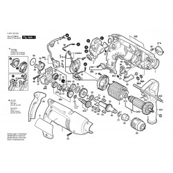 Ricambi Bosch per Trapano a Percussione PSB 700-2 RE