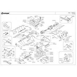Compa-OMS Spare Parts for Portable Saws 2300/2301/XL/MAXIMA