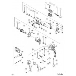 Hitachi Spare Parts for Impact Drill DV18V