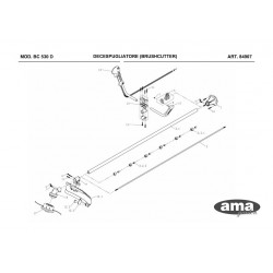 Ricambi Ama per Decespugliatore Playcut BC 530 D