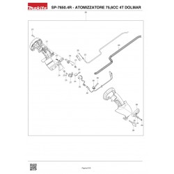 Ricambi Dolmar per Atomizzatore Spalleggiato SP-7650.4R