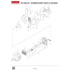 Ricambi Dolmar per Atomizzatore Spalleggiato SP-7650.4R