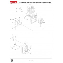 Ricambi Dolmar per Atomizzatore Spalleggiato SP-7650.4R