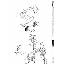 Compa-OMS Spare Parts for Band Saws SC1435-1440-1735