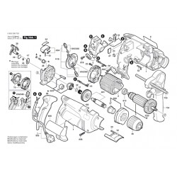 Bosch Spare Parts for Percussion Drills PSB 650 RE