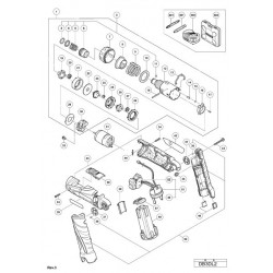 Hitachi Spare Parts for Cordless Screwdriver DB3DL