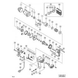 Spare Parts for Impact Wrench WR16SA