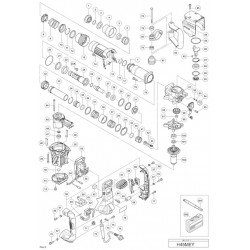 Hitachi Spare Parts for Demolition Hammer H45MEY