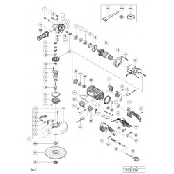 Hitachi Spare Parts for Angle Grinder G23UDY