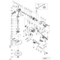 Hitachi Spare Parts for Angle Grinder G23MR