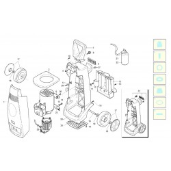 Ricambi per Idropulitrice ARSG EXTREME 9.160 Z TSS - 11945