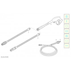 Ricambi per Idropulitrice ARSG EXTREME 9.160 Z TSS - 11945