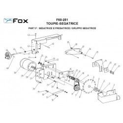 Fox Spare Parts for Combination Machine for Wood F60251