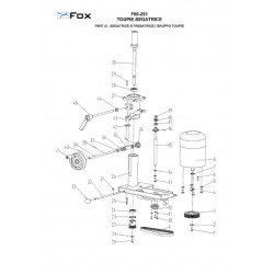 Fox Spare Parts for Combination Machine for Wood F60251