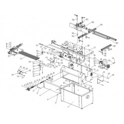 Ricambi Fox per Combinata per Legno F60251