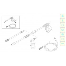 Black&Decker Spare Parts for Pressure Washer PW 1400 K – 12612