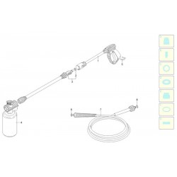 Black&Decker Spare Parts for Pressure Washer PW 1400 – 12210