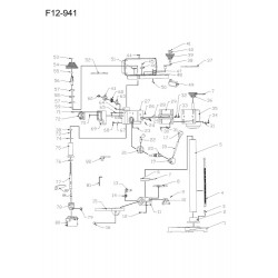 Fox Spare Parts for Bench Drill Press F12-941