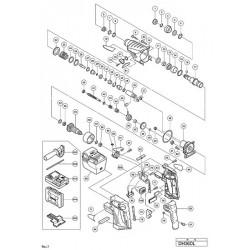 Ricambi Hitachi per Tassellatore a Batteria DH36DL