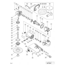 Hitachi Spare Parts for Polisher Sander SP18VA