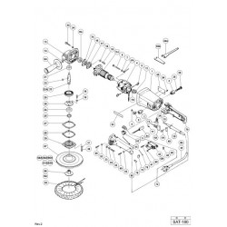 Ricambi Hitachi per Levigatrice Lucidatrice SAT180