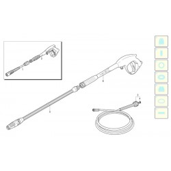 ARSG Parts for Pressure Washer PRO CLEAN 160 TSS - 12698