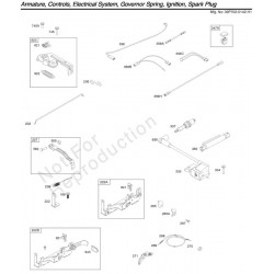 Ricambi Briggs & Stratton per Motore Serie 550 OHV-Albero 22x60
