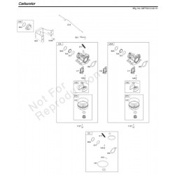 Briggs & Stratton Spare Parts for Engine Series 550 OHV-Shaft 22x60