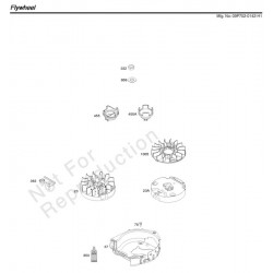 Briggs & Stratton Spare Parts for Engine Series 550 OHV-Shaft 22x60