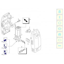 Black&Decker Spare Parts for Pressure Washer PW 1300 B - 12465