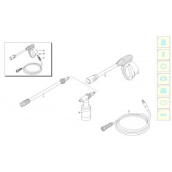 Black&Decker Spare Parts for Pressure Washer PW 1300 B - 12465