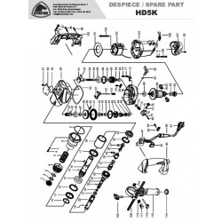 Stayer Spare Parts for Rotary Hammer HD5K