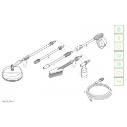 Black&Decker Parts for Pressure Washer PW 1400 K X-TRA – 13542