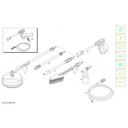 Black&Decker Parts for Pressure Washer PW 1400 K X-TRA - 12935