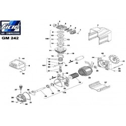 Ricambi Fiac per Gruppo Pompante GM 242