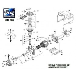 Spare Parts for Pump Unit FIAC GM 300