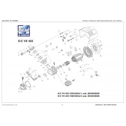 Ricambi Fiac per Gruppo Pompante VX 422